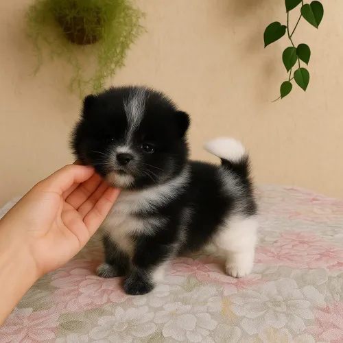 Lulu da Pomerânia adorável 