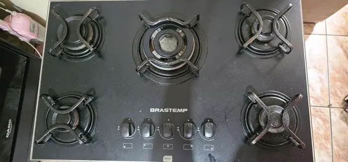 Cooktop Brastemp 5 bocas Ative<br>R$300