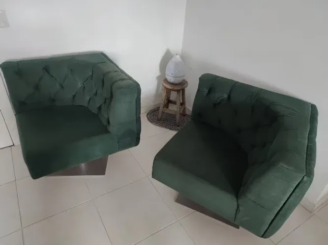 Conjunto Poltronas Giratórias