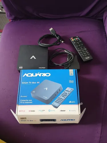 Tv box aquário 