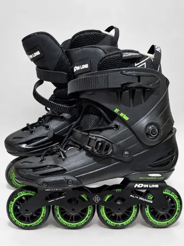 Patins Hd inline Rt Urban Preto E Verde