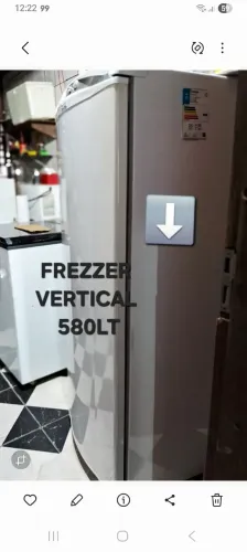 FREZZER CONSUL VERTICAL 580 LT LINHA (A) SEMI-NOVO SÓ 2.000 MIL A VISTA OU 2.200 DE X
