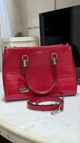 BOLSA SCHUTZ LORENA VERMELHA