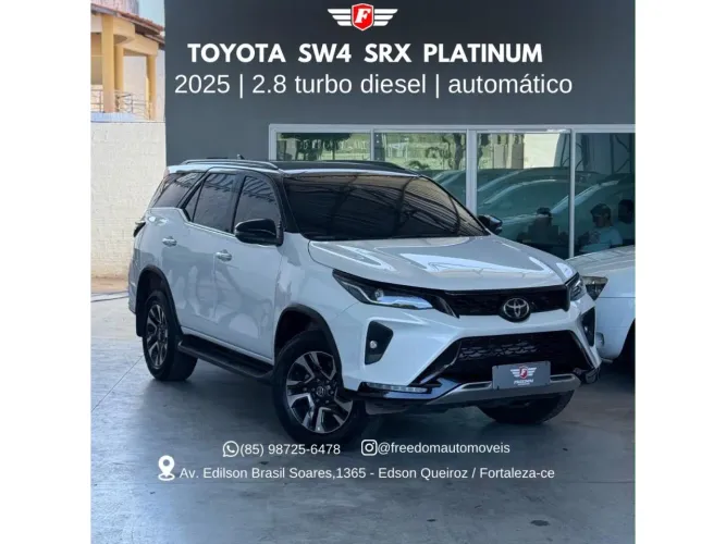 Toyota Hilux SW4 SRX 4X4 4.0 V6 24V Aut. 2025