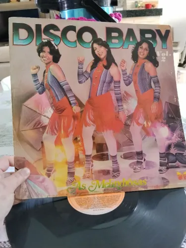 Disco vinil Disco Baby As Melindrosas Vol. 2 testado funcionando perfeitamente.