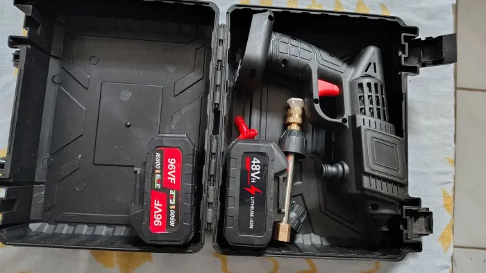 Lava jato portátil a bateria