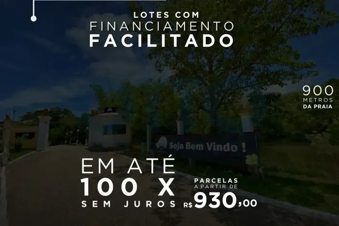 Terreno de 300 m² à venda com financiamento próprio em até 100x no Mutá