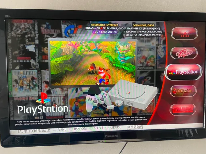 Emulador ps1 retrô com mais de 20 Consoles clássicos