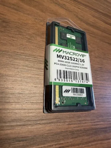 Memória RAM Macrovip 16GB DDR4 3200MHz 