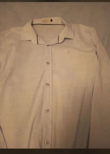 Camisa social azul claro