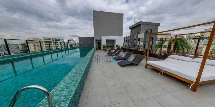 Apartamento com 1 dormitório para alugar, 31 m² por R$ 4.430,00/mês - Pompeia - São Paulo/