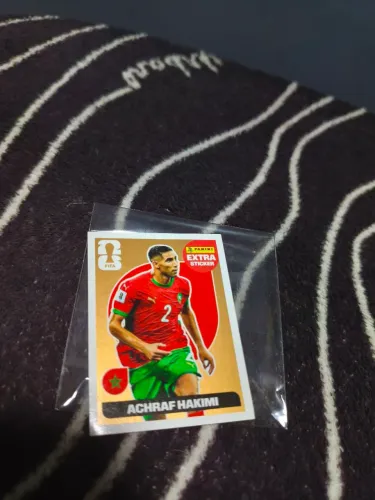 Figurinha Extra Sticker Hakimi Bronze - Copa do Mundo 2026