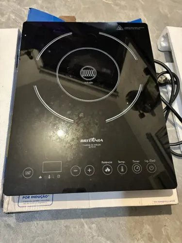 cooktop deinduçao britania 1 boca