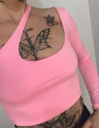 Cropped Mula Manca Rosa