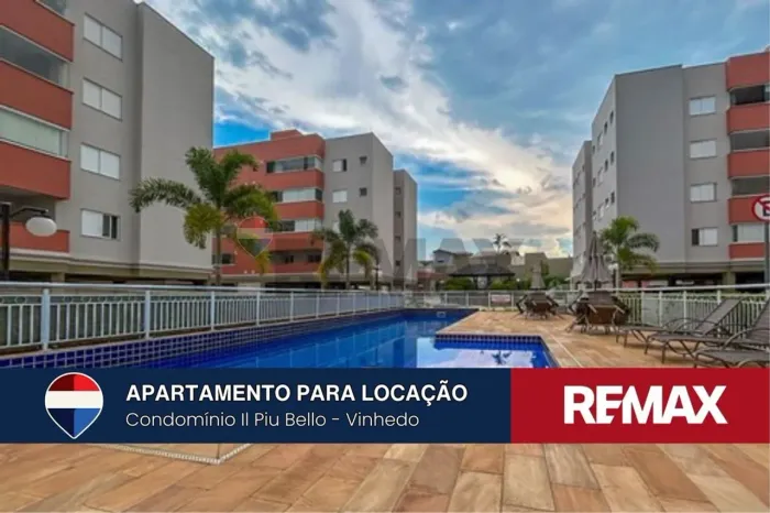 Apartamento com 3 Suítes para Alugar - Condomínio Il Piu Bello - Vinhedo/SP
