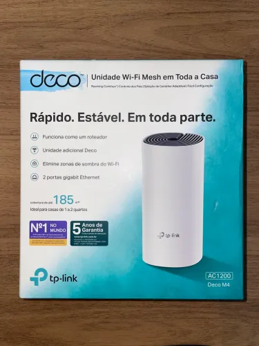 Roteador Wireless Mesh Dual Band Gigabit Deco M4