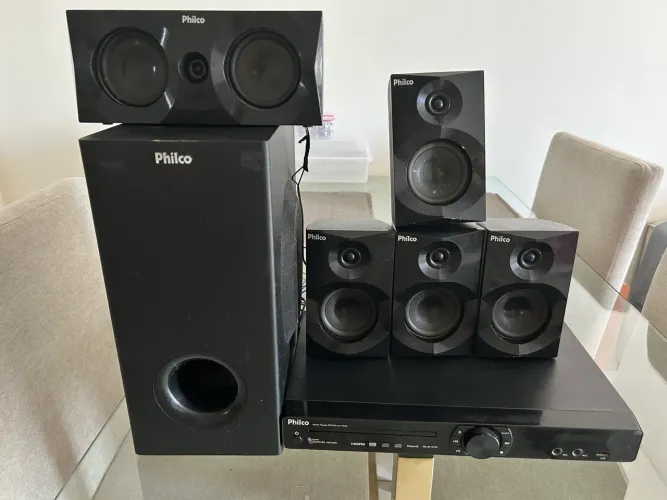  Home Theater Philco completo (sem controle)