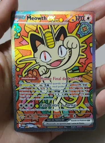 Carta rara de pokémon