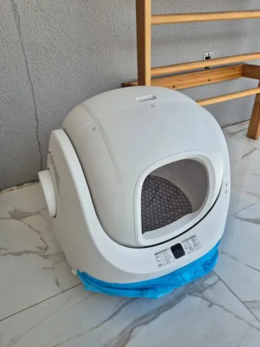 Caixa de areia automática CatLink Scooper SE para Gatos