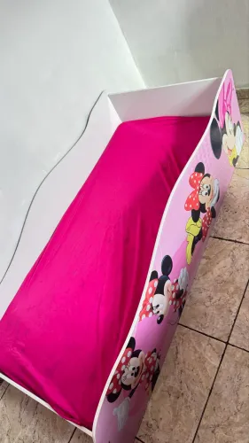 Mini cama Infantil Minnie rosa