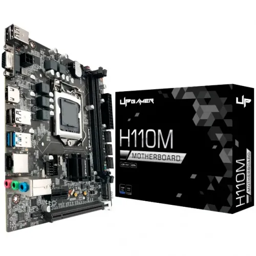 Placa Mãe LGA 1151 UPGAMER H110M DDR4, Nvme,Vga,Hdmi - Novo c/garantia - Nexo Store