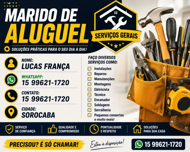 Serviços Gerais_ Marido de Aluguel