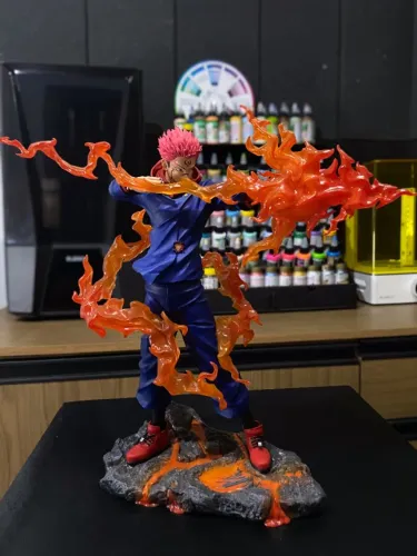 Action Figure Sukuna Itadori - Jujutsu Kaisen - escala 1/6