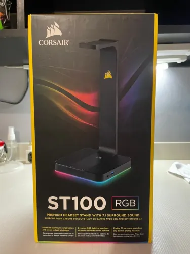 Corsair ST100 RGB Original - Suporte para Headset - Completo