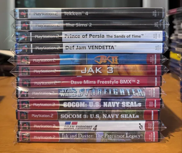Jogos originais de PS2