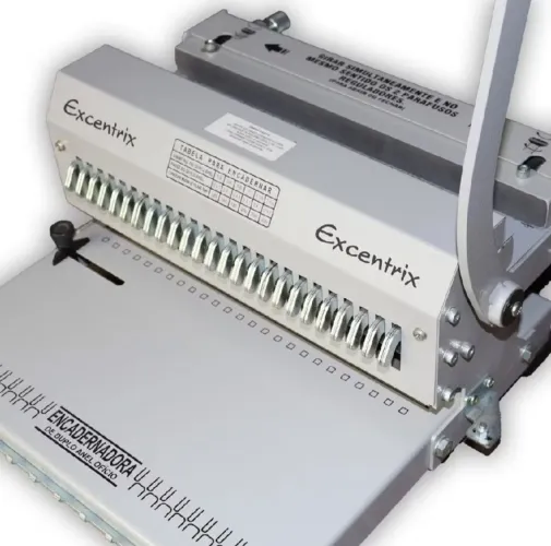 Encadernação Excentrix passo 2x1