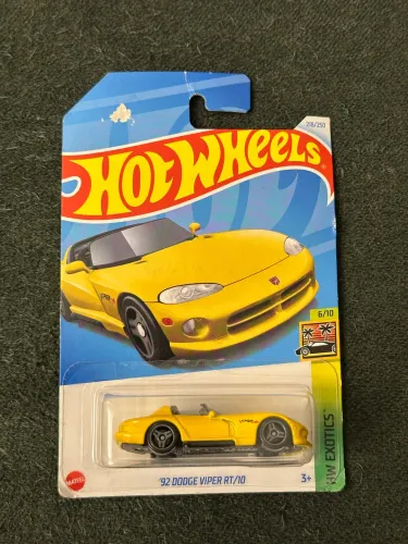 Hotwheels Dodge Viper Rt/10 conversível 