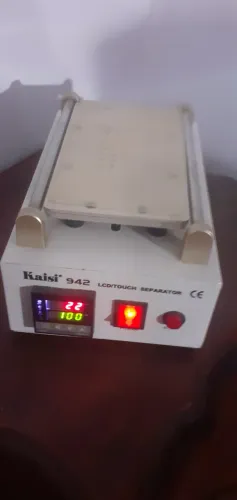Separadora de LCD e Touch Kaisi 942 BIVOLT com Vácuo - Para Manutenção de Celular (Funcion