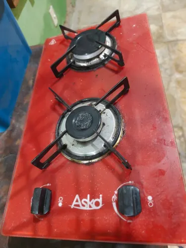 Fogão a gás Cooktop 2 bocas