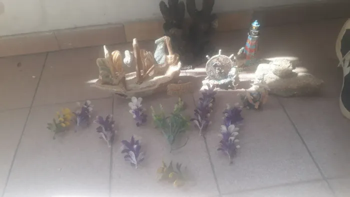 adereços para aquario