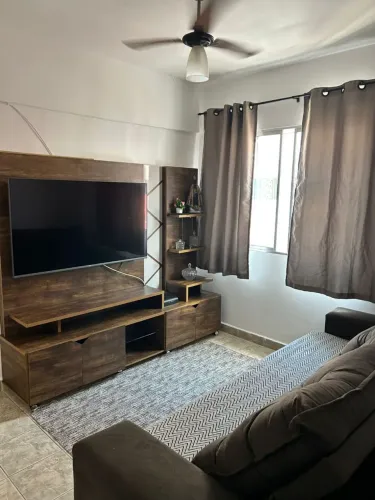 Apartamento no Canto de Forte na praia grande