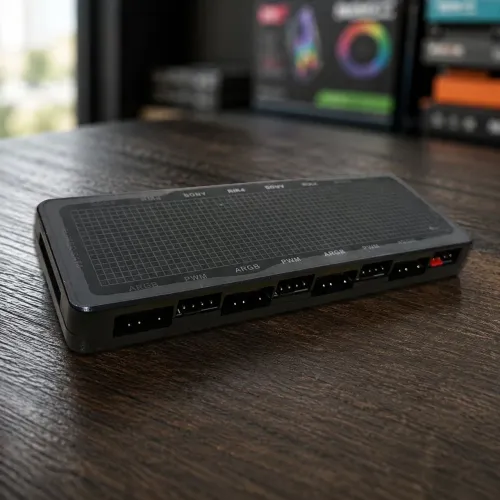 Controladora ARGB + PWM 2 em 1 - Até 8 Fans | NOVO