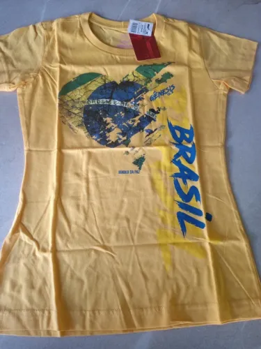 Camisas do Brasil 100% algodão, vários modelos masculino e feminino.