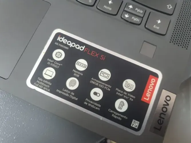NOTEBOOK LENOVO IDEAPAD FLEX 5i - SEMINOVO