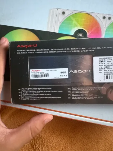 Memoria Ram Asgard Loki W2 Ddr4 16gb (2x8gb) 3200mhz Rgb