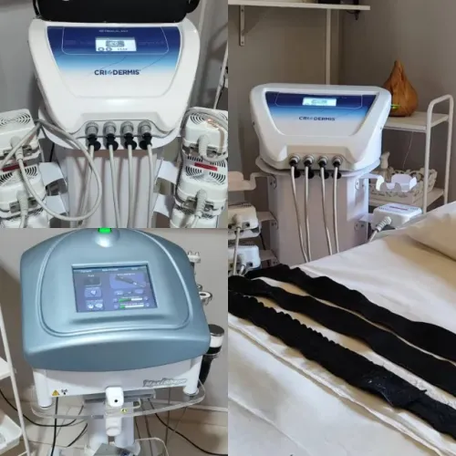 Equipamentos Estéticos - Criodermis 6 Manípulos, MaxiShape Bioset , Endermo HTM