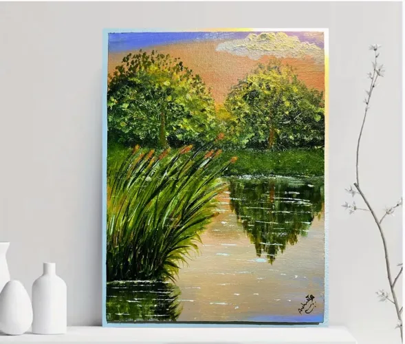 Quadro pintura em tela