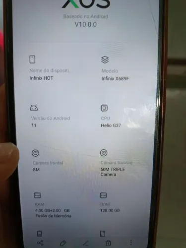 Celular ifinix  pro10