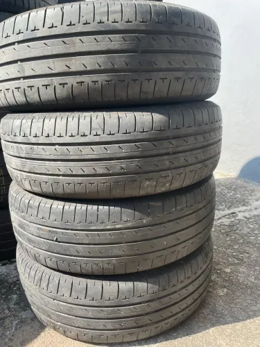 Pneus 195/65 15 Bridgestone ecopia seminovos quatro por 500$