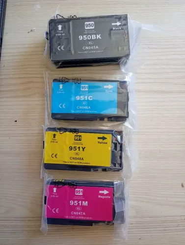 Cartuchos impressora HP, os quatro por R$80,00