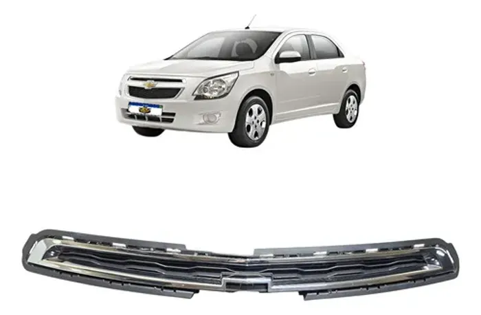 Grade Superior Cobalt 2012 13 14 15 2016 Com Friso Cromado Preto Cromado