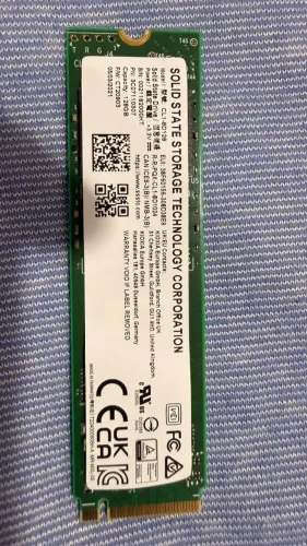 SSD M.2 NVMe 128GB (SSSTC / Kioxia - Modelo CL1-8D128)
