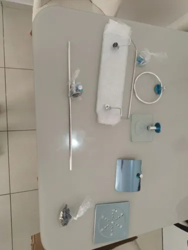 Kit para banheiro 6 acessórios 