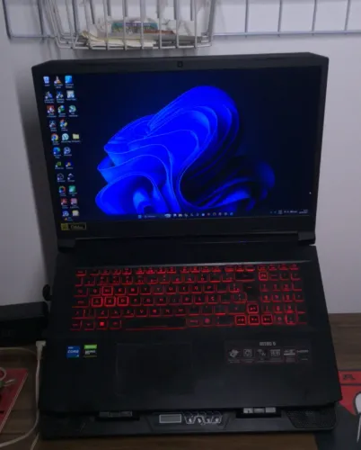 Notebook Acer Nitro 5 i5-11400H GTX 1650 24GB RAM 500GB SSD
