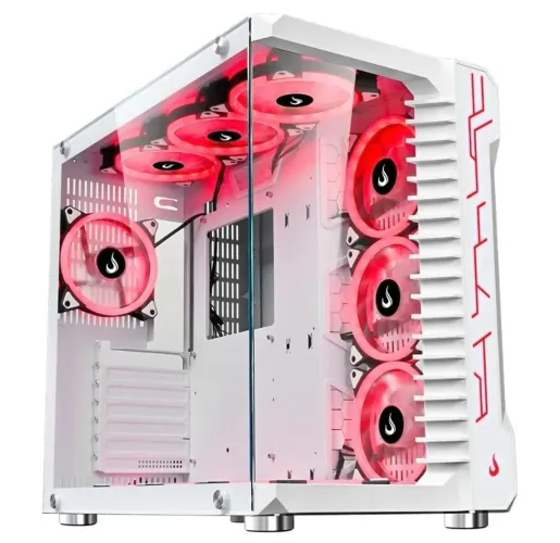 GABINETE GAMER RISE MODE GALAXY GLASS ? BRANCO