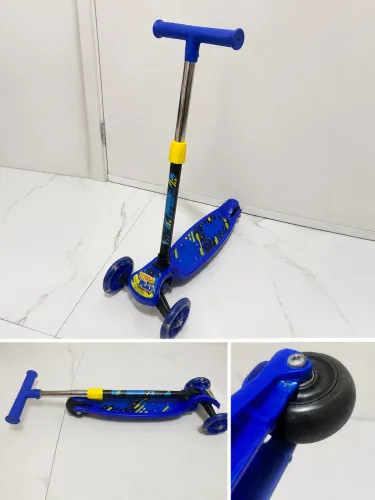 Patinete Infantil 3 Rodas com LED - Pouquíssimo Uso